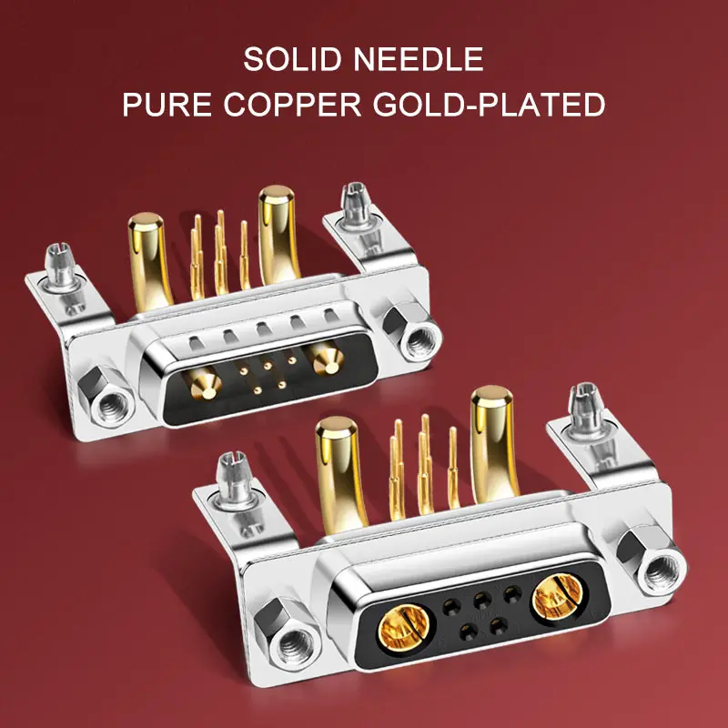 40A 30A 7W2 2W2 2V2 3W3 Connettore a perno solido Tipo di piastra di saldatura Spina del piede piegato a 90 gradi DB2 Presa per scheda di saldatura