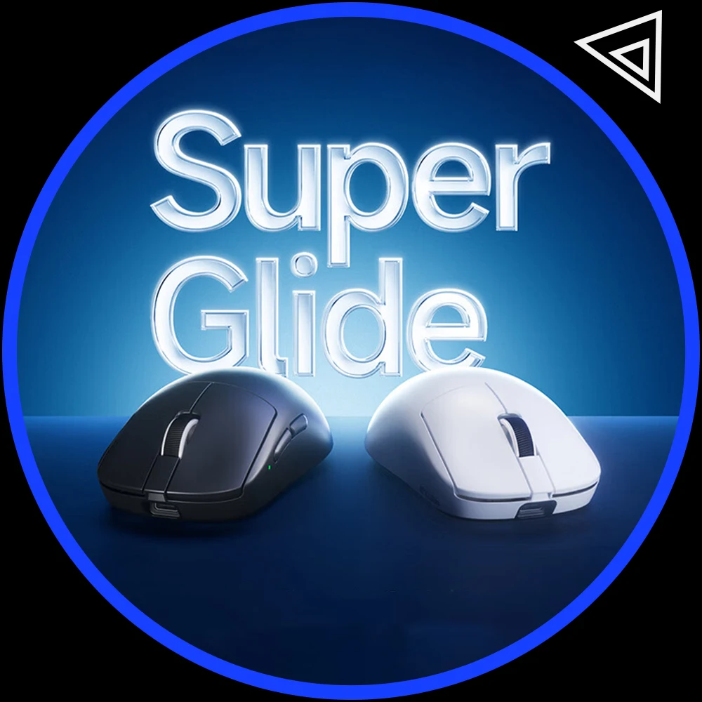 

MCHOSE A7 V2 Mouse Tri Mode Wireless Mouse Paw3395/Paw3950 8000Hz Lightweight Gaming Mice PC Accessories for CS Valorant