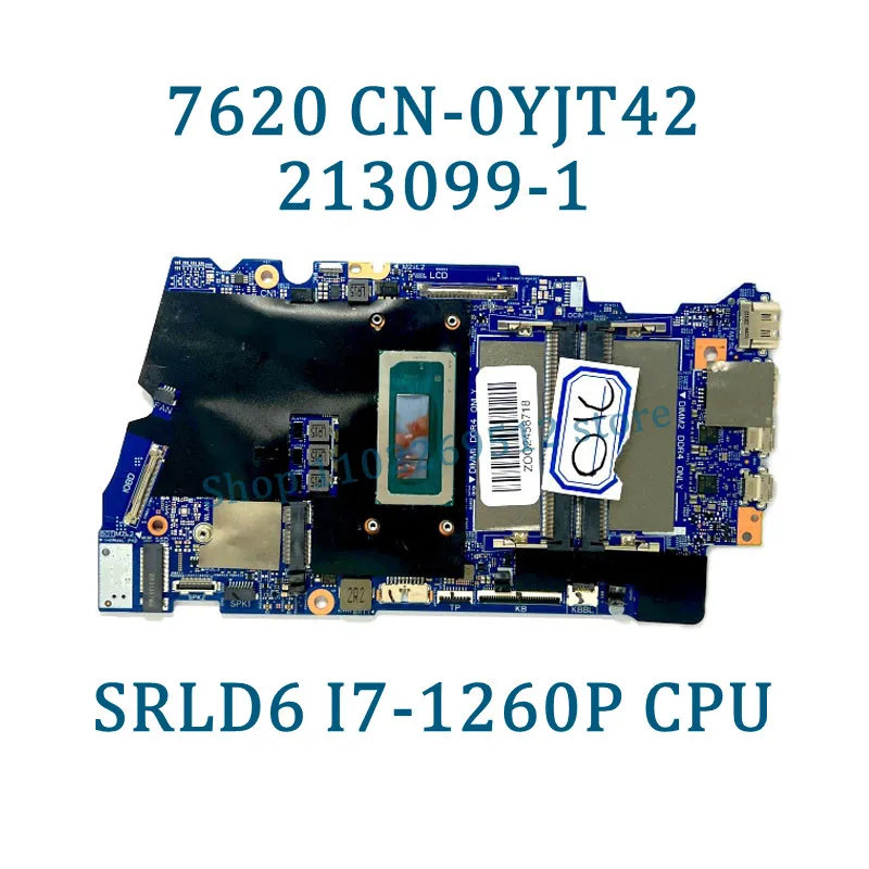

CN-0FYWPN CN-0YJT42 CN-0C6HV0 213099-1 With I5-1235U/I7-1260P CPU For DELL Inspiron 16 7620 Laptop Motherboard 100% Fully Tested