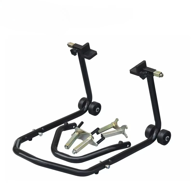 Motorcycle pick-up frame Heavy locomotive Portable universal support frame Stationary frame Front wheel Rear wheel seal Car