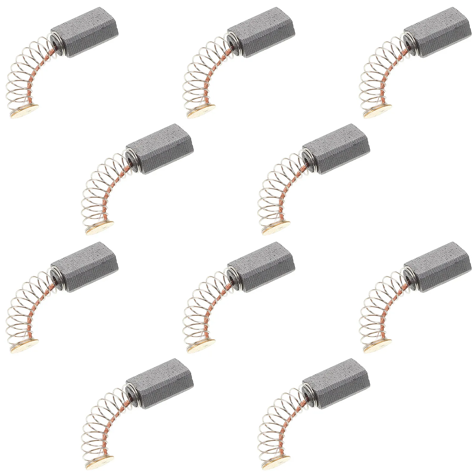 10 Pcs Carbon Brush Kit for Grinder Machine Power Tools Assembly Replacement Parts Accessory