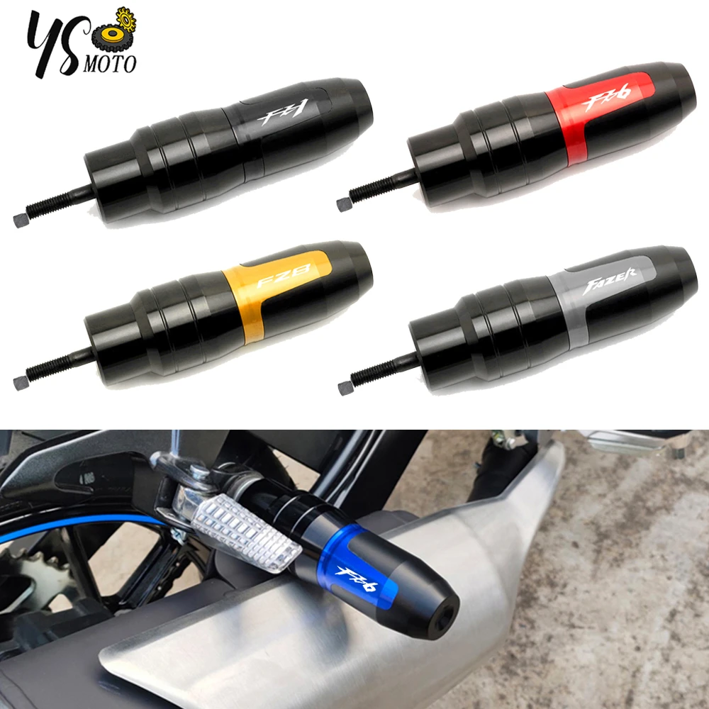

For YAMAHA FZ6 FAZER FZ6R FZ8 FZ1 FAZER Motorcycle CNC Aluminum Accessories Exhaust Slider Crash Pad Falling Protector