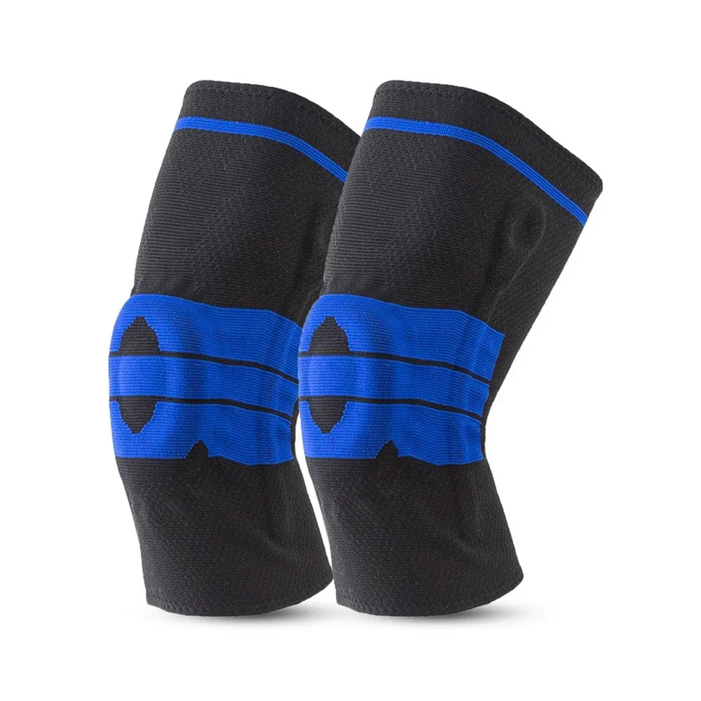 KneePad Knee Support Braces With Silicone Pads Compression Protector for Fitness Sports Basketball Volleyball Running【1PC】