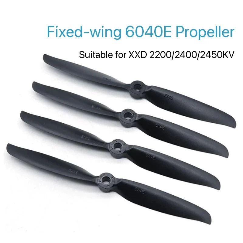 Modèle d'hélice 6040E pour aile fixe, hélice de 6 pouces, moteur sans balais 2450KV, hélice anti-chute haute vitesse dédiée 6X4E