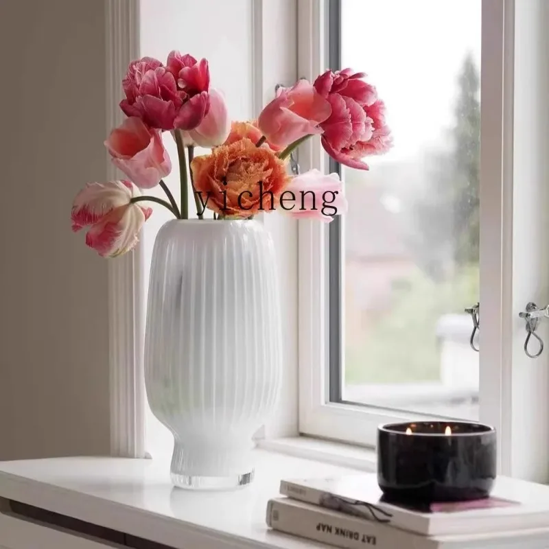 HP-30 Glass Vase High Value Hydroponic Flower Arrangement Decorative Dining Table Flower Ornament