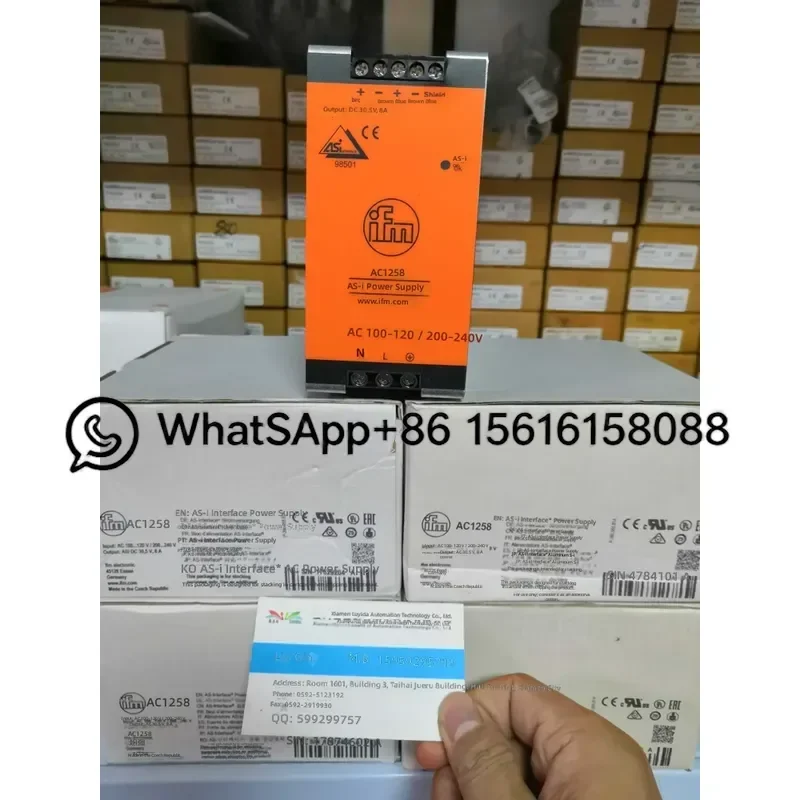 Suitable for IFM AC1258 Sensor Module Industrial Automation Control Unit Original Quality In Stock Fast Shipping
