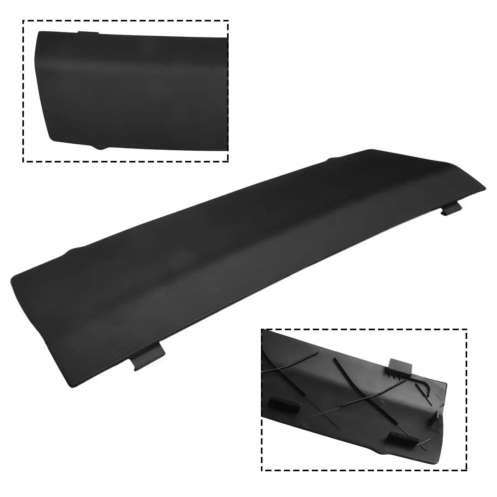 

1 X Vehicle Windshield Lower Air Conditioning Cabin Filter Panel Cover Black Plastic Cap For Mercedes Viano VITO W639 A639840022