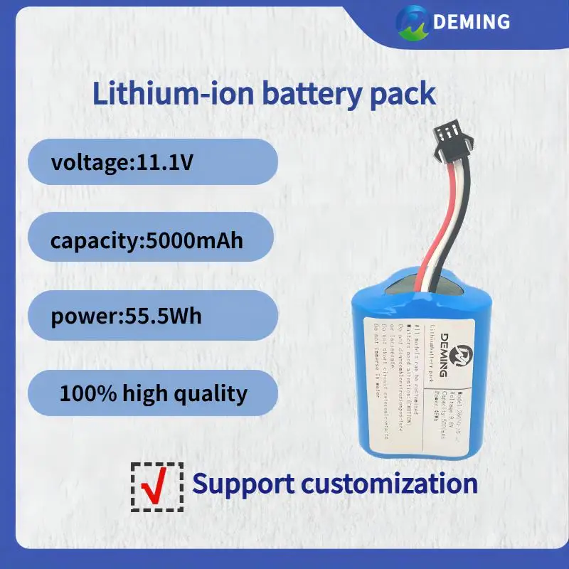 

26650 3S1P 9.6V 4000mAh for energy storage uninterruptible power supply can be customized shape size lithium ion battery pack