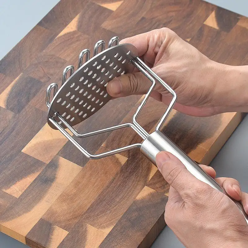 Stainless Steel Potato Press, Mashed Potatoes, Double-layer Mashed Potatoes, Mashed Potatoes, Kitchen Gadgets