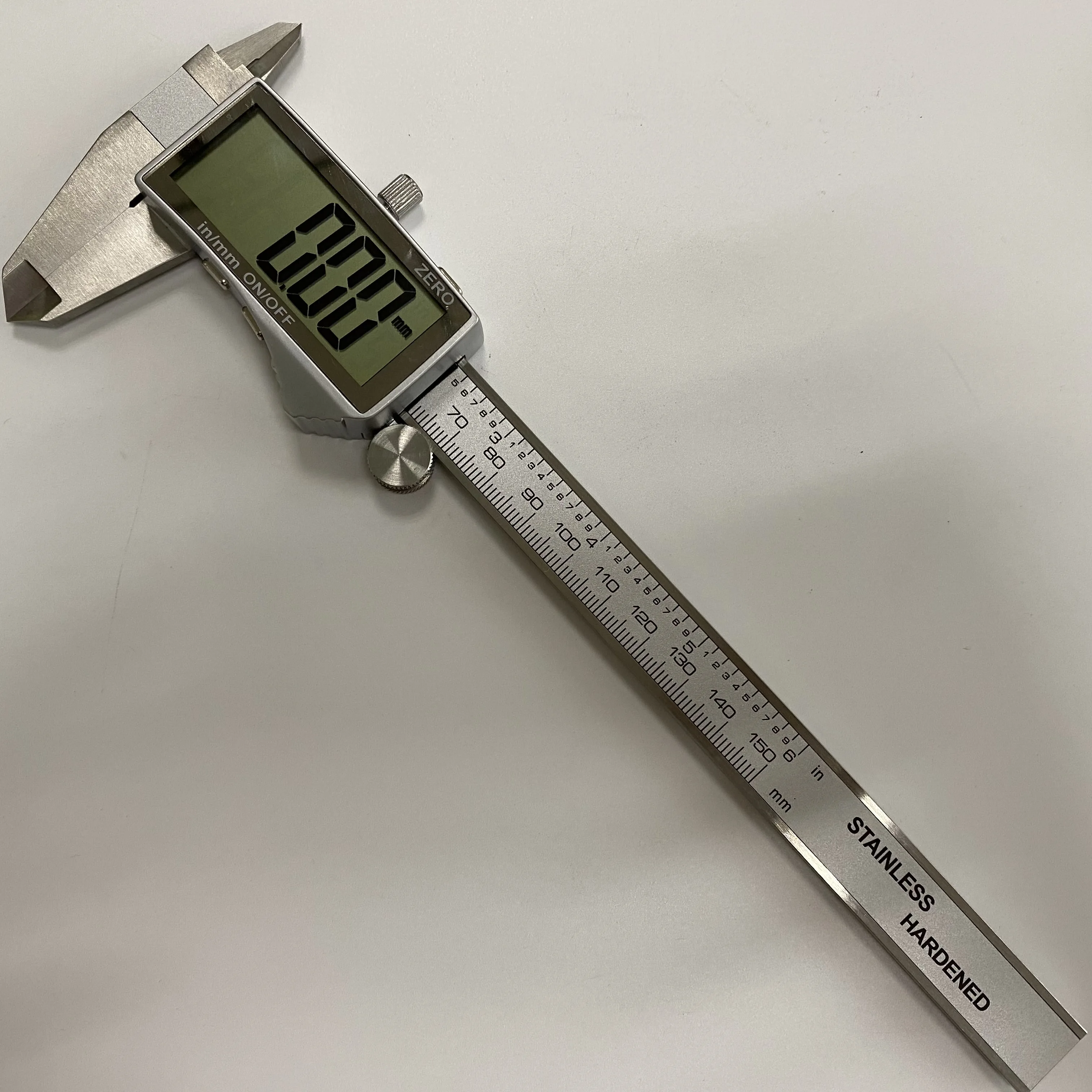 Electronic Digital Caliper Ruler 0-150mm /6 Inch Stainless Steel Digital Caliper Vernier with Large LCD Screen