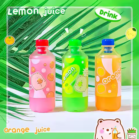 Aesthetic stationery back to school acsesories Kawaii Stationery Juice shape funny Erasers rubber Cute stationery items