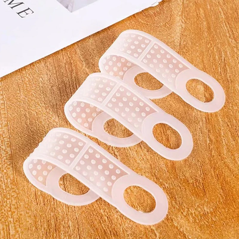 Silicone Coat Hanger Accessories Non Slip Pad For Clothes Anti-slip Gasket Hanger Shoulder Transparent Self-adhesive Pad Mat
