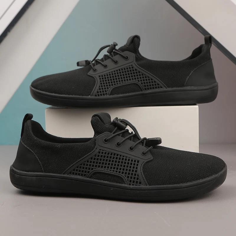 HKDQ – chaussures pieds nus pour hommes et femmes, baskets de marche minimalistes, boîte à bout large, antidérapantes, de Fitness, respirantes, pour femmes