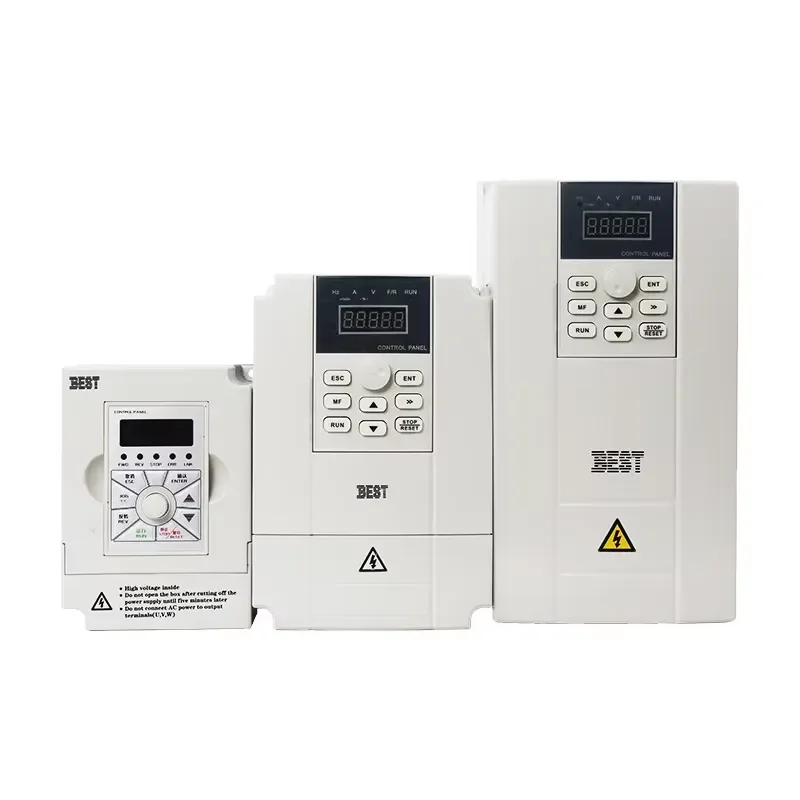 VFD Spindle Inverter 5.5kw 220V 380V 400HZ 1000HZ off Grid Hybrid Solar Low Frequency Inverter