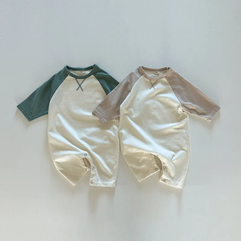 ZOETOPKID New Baby Long Sleeve Romper Cotton Infant Loose Jumpsuit Spring Autumn Newborn Boy Girl Clothes New Baby Clothing