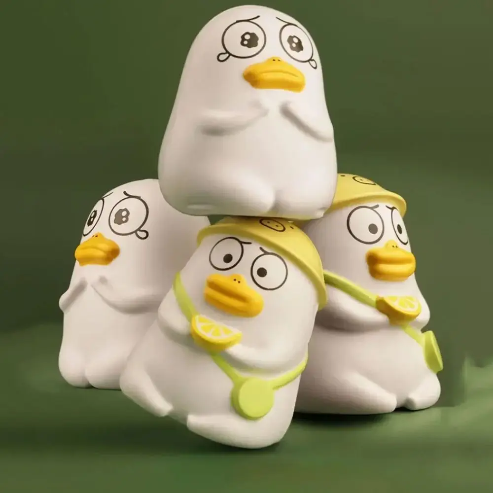 Duck Shape Weeping Duck Squeezing Toys Rebound Ball Animal Dried Rice Duck Slow Rebound Toy Cartoon PU Cartoon Fidget Toy