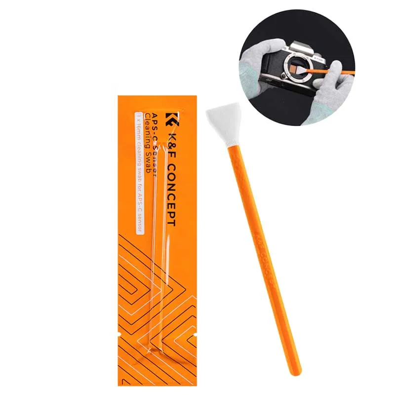 K&F Concpet 3pcs 5pcs 7pcs 16mm DSLR or SLR Camera APS-C Sensor Cleaning Swab Kit
