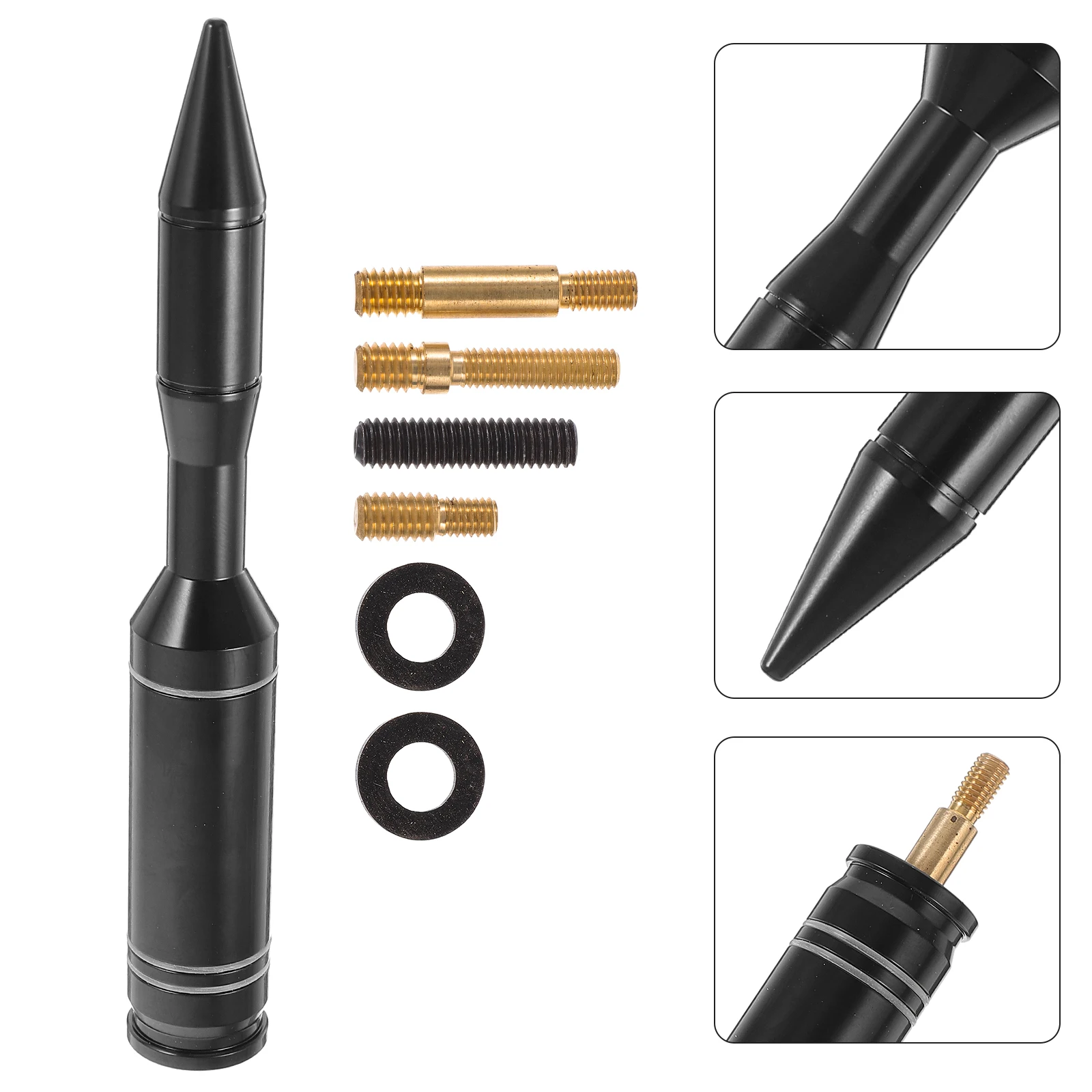 

Roof Black Decoration Road Decor Decor Universal Car Modified Antenna Modified Car Antenna Waterproof Accessories