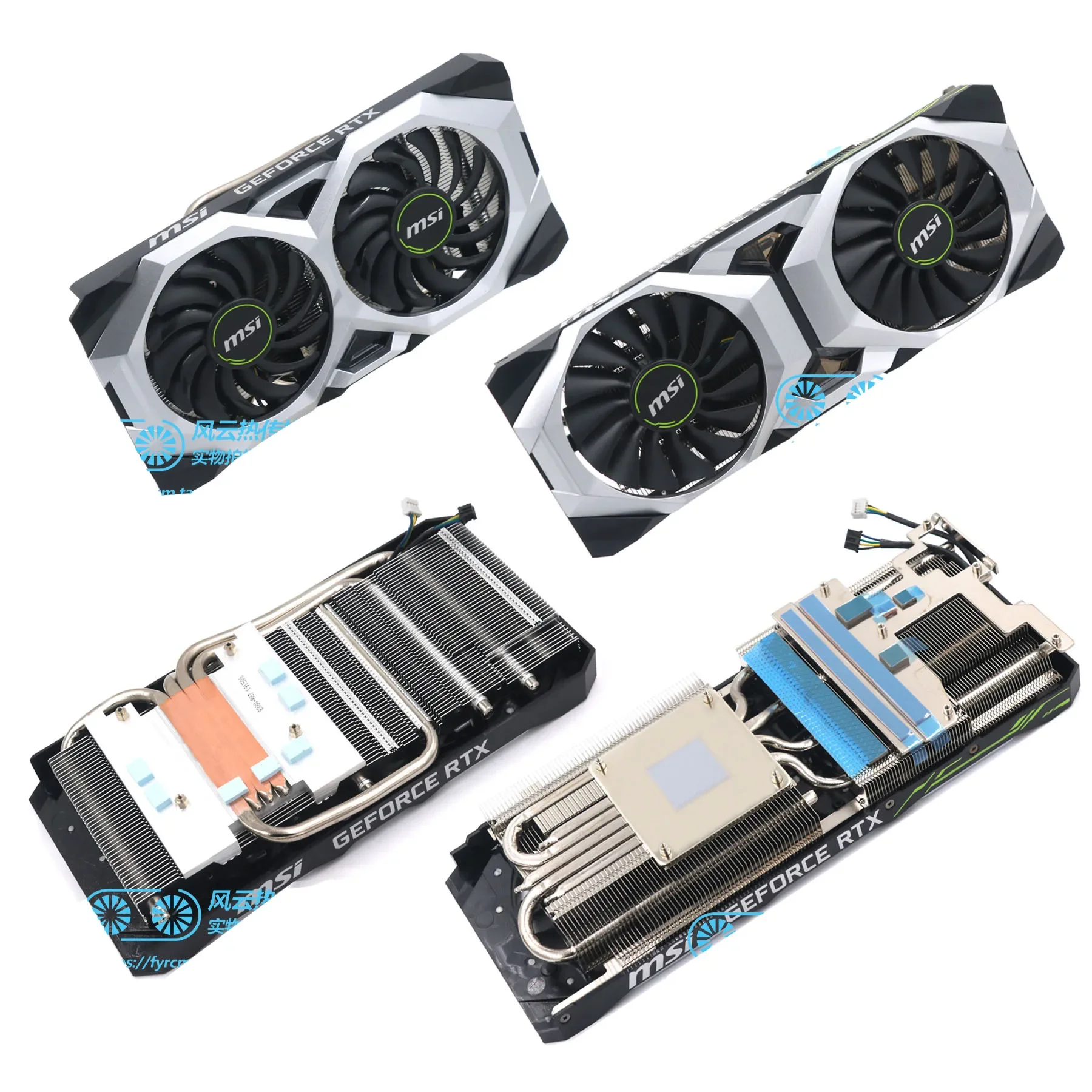 MSI GPU Radiator For MSI RTX 2060 2060S 2070 2070S 2080 2080S 2080Ti VENTUS Graphics Card