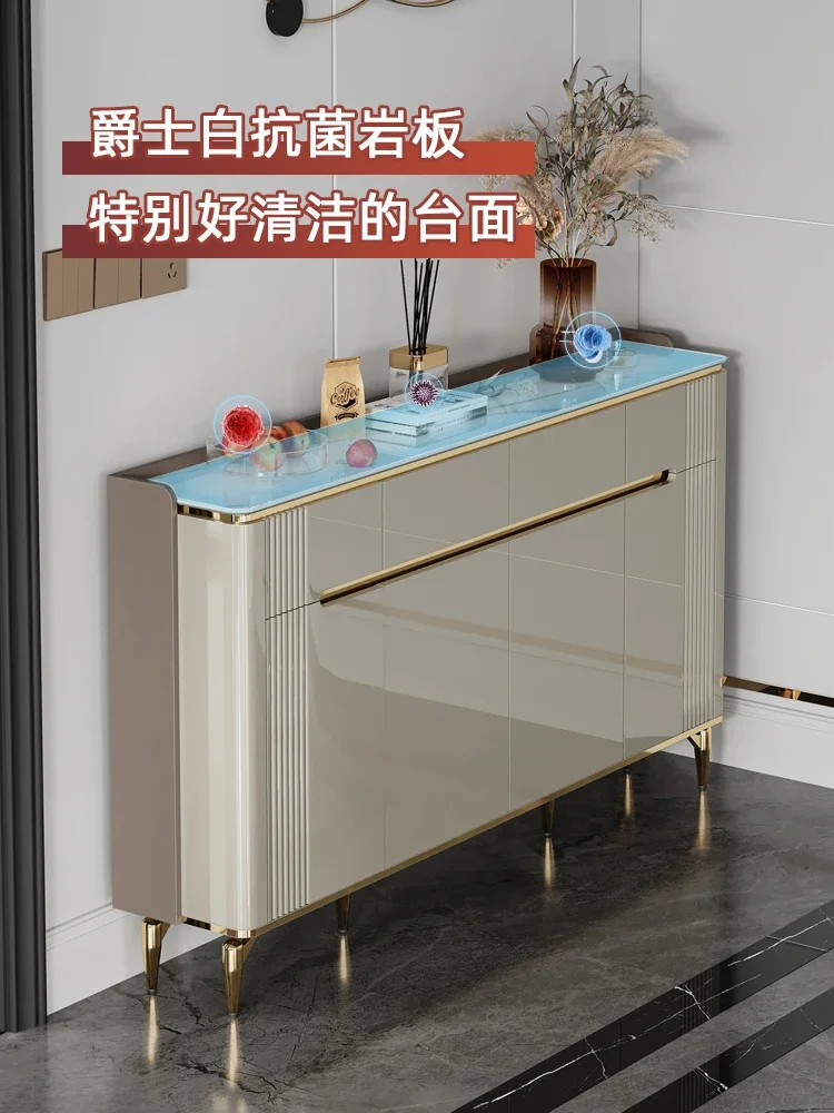 

Stone Plate Sideboard Cabinet Integrated Wall Living Room Locker Sofa Backrest Cabinet