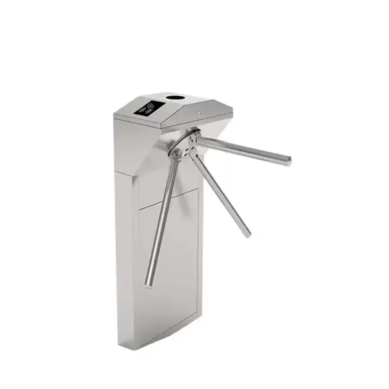 Semi-Auto Waist High Tripod Turnstile QR Code & Coin Access Control System for Scenic Spot Ticket System