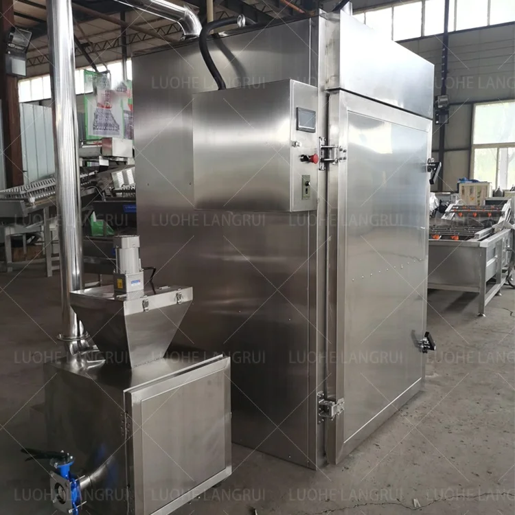 التجارية متعددة الوظائف لحوم البقر الأسماك بيت الدخان/فرن الدخان/آلة المدخن السجق آلة التدخين لمطعم الأسماك واللحوم