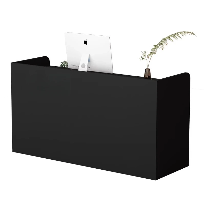 

Clothing store Small front page Minimalist style rounded corner Nakajima bar table Company light luxury reception desk counter