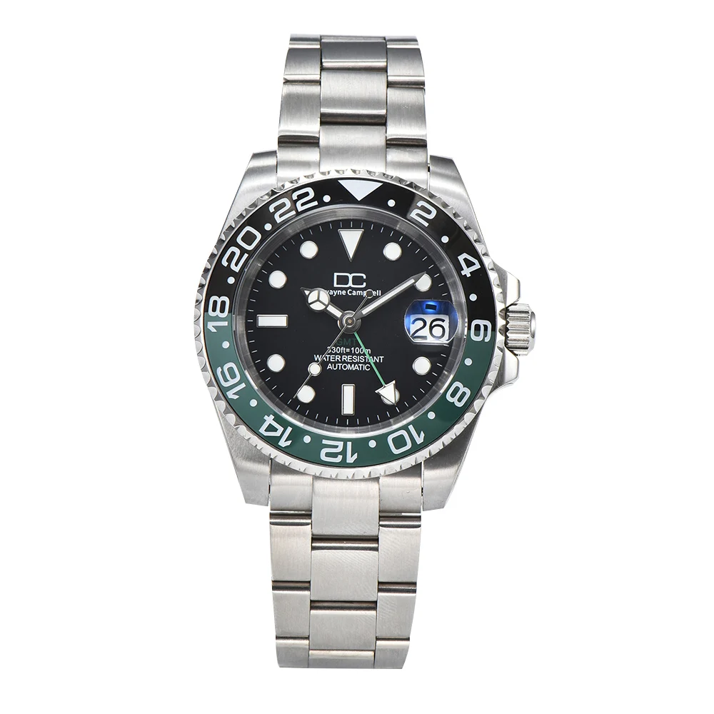 

Dwayne Campbell New Mechanical Wristwatches NH35 Movement Automatic Watch Waterproof Sapphire Glass Watch Watches For Men