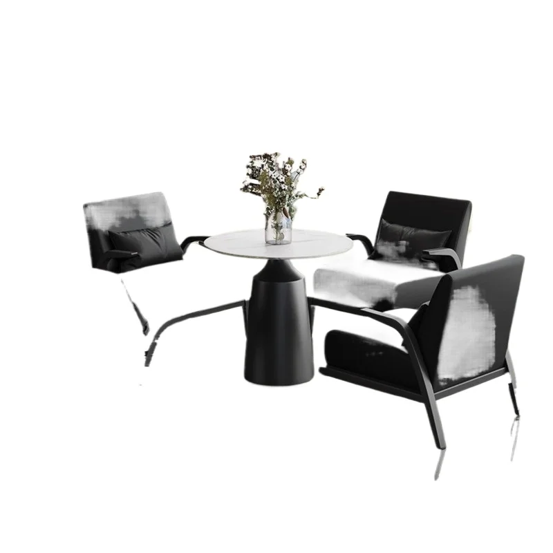 Commercial hotel negotiation table and chair combination training institution oral reception table and chair