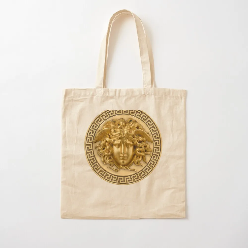 

Medusa Head Myth Gorgon Snake Hair Greek Mythology Tote Bag