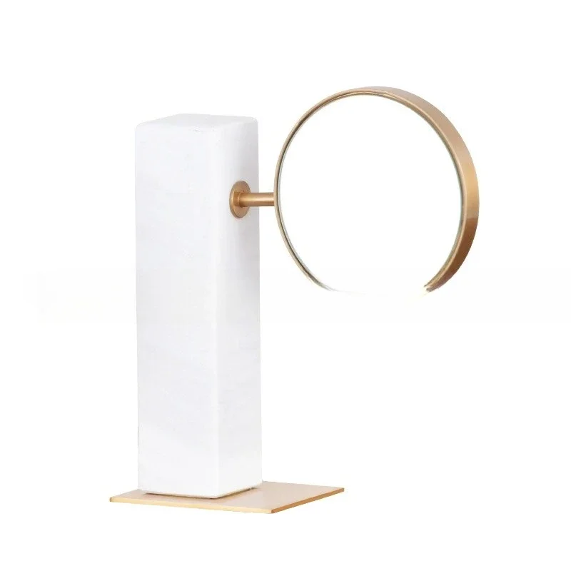 

Nordic modern minimalism, dressers, bedrooms, model rooms, decorations, marble mirror ornaments