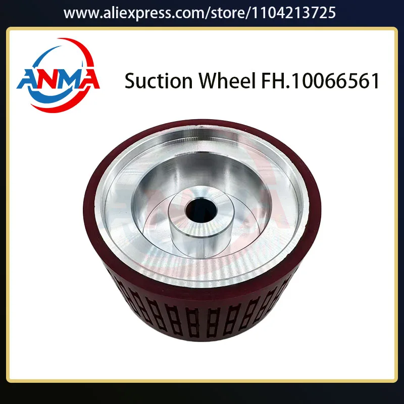 

1 Piece 124x18x70mm Suction Wheel FH.10066561/02 233-029-01-00 For Stahl MBO Folding Machine Spare Parts