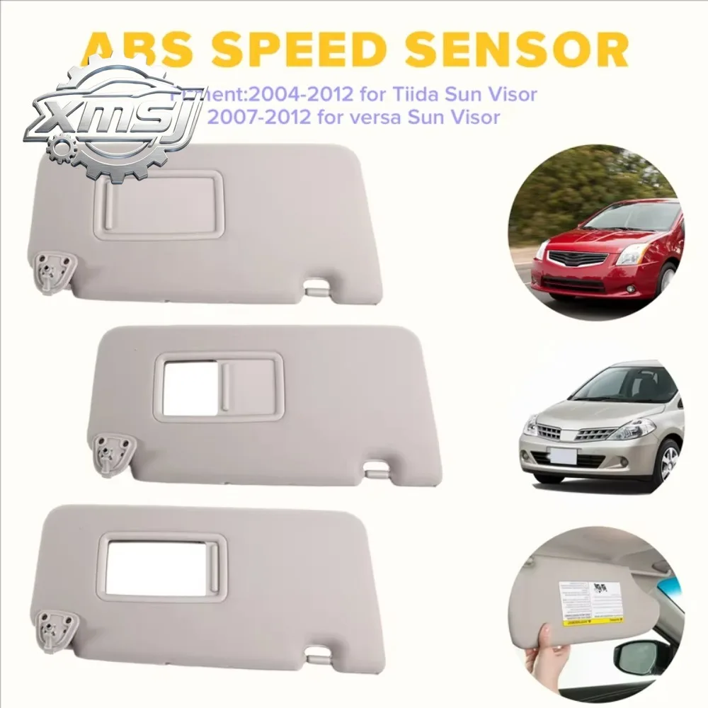Visera solar para coche con espejo lado izquierdo l conductor para Nissan Tiida 2004-2012 Versa 2007-2012 96401-EL31A 96401-EL31