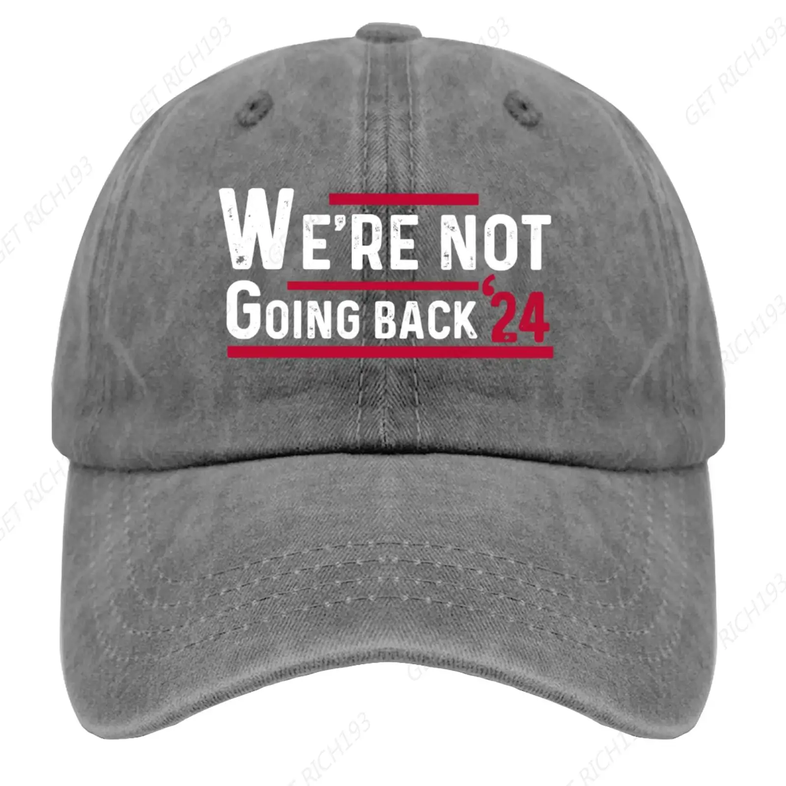 

We'Re Not Going Back Hat For Women Funny Baseball Cap Funny Birthday Gifts For Women Men One Size