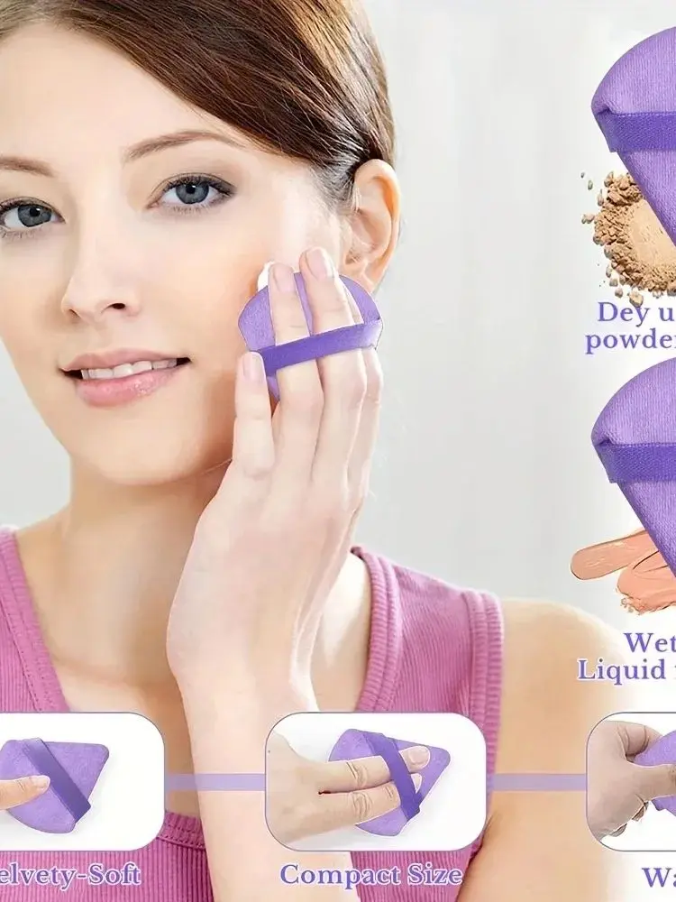 12-częściowy zestaw uniwersalnych gąbek do makijażu, w tym puszek, mini puszek z poduszką powietrzną, odpowiedni dla wszystkich rodzajów skóry