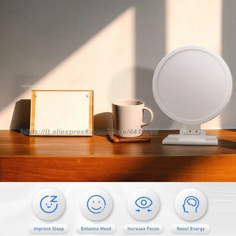 LED Sun Lamp, with Wireless Charger , Dimmable Eye Caring Reading Desk Lamps for Home Office, Touch Control, Auto Timer, White