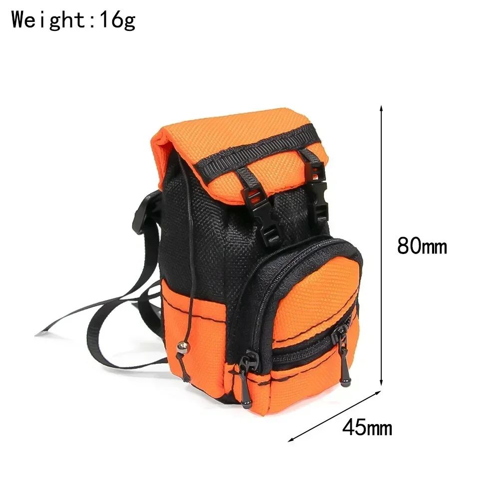 Simulation Backpack Storage Bag Luggage Bag Handbag Decoration For 1/10 1/12 Rc Crawler Car Axial Scx10 Trxs Trx4 Rgt D90 Wpl