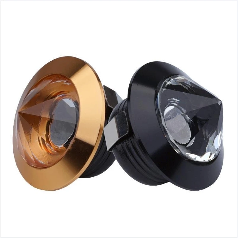 LED spot light mini 3W home decoration wine cabinet spot light Diamond Shape crystal downlight jewelry cabinet light