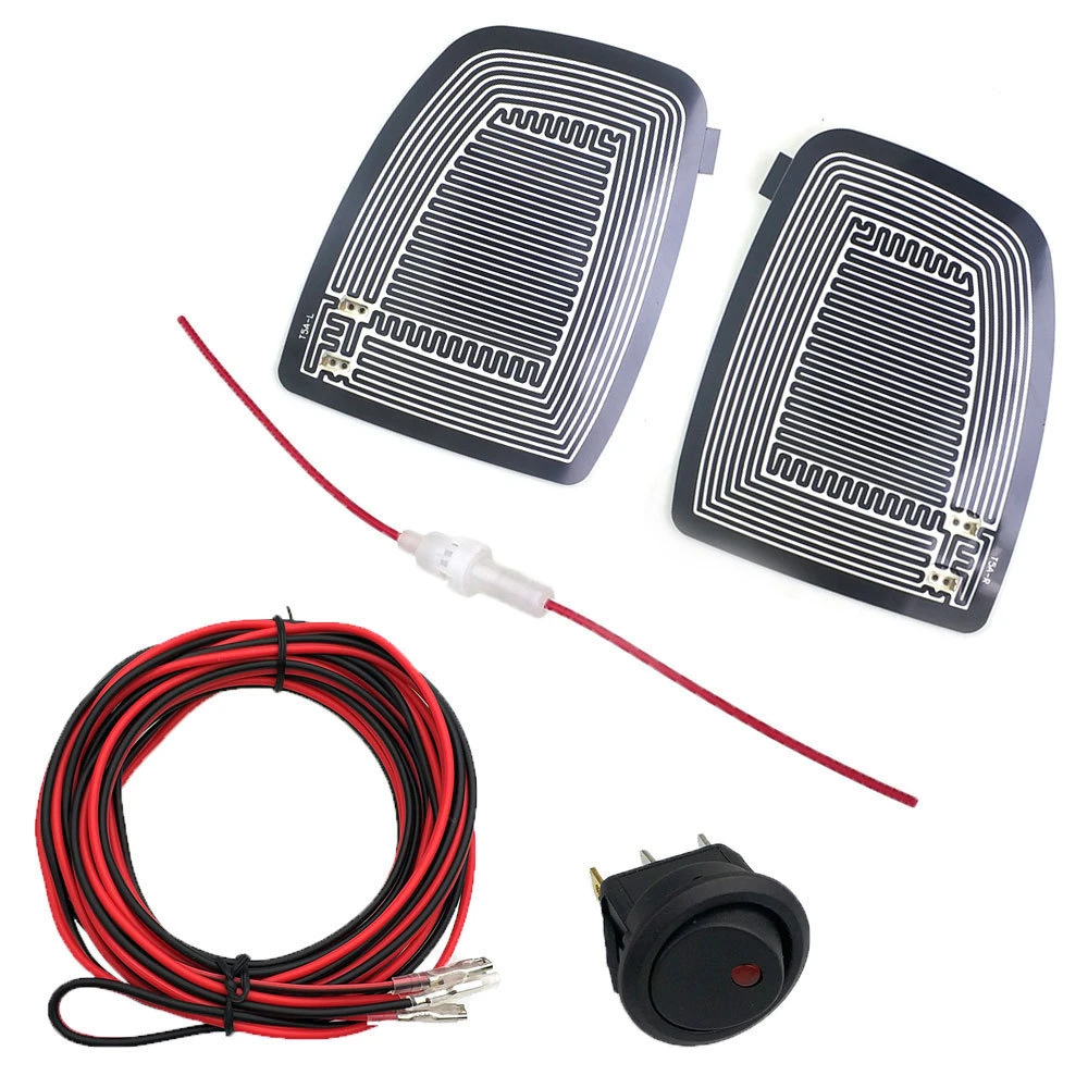 

For DC 12V Heated Automobile Side Mirrors Quickly Removes Frost And Condensation Provides Safe Control Of Your Car