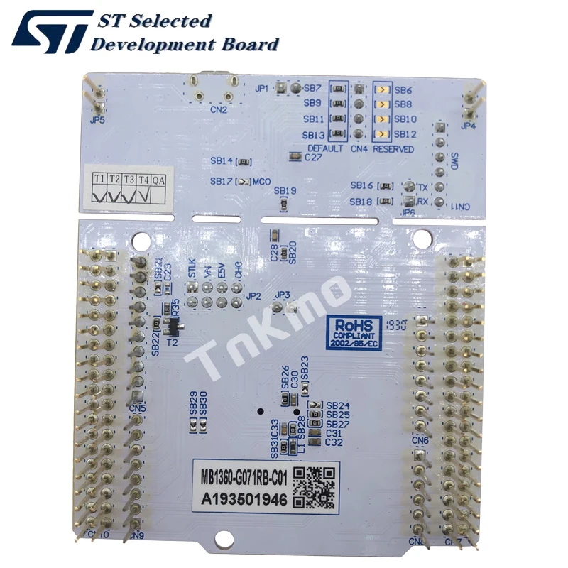 1pcs/lot NUCLEO-G071RB uses the STM32G071RBT6 microcontroller STM32 Nucleo-64 100% new In Stock