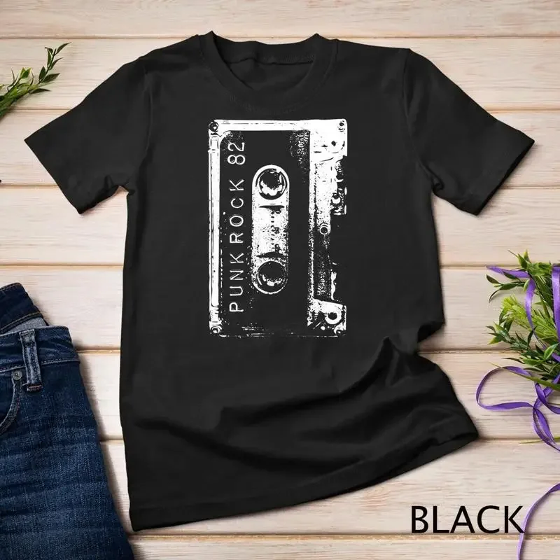 Punk Rock 80 s Concert Mixtape Vintage Unisex T shirt