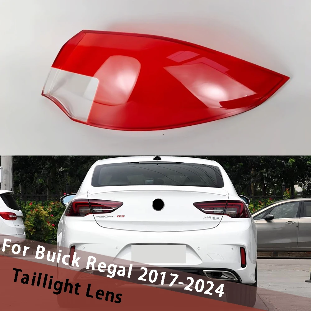 

Автомобильные аксессуары для Buick Regal 2017-2024, внешний задний фонарь, абажур, крышка заднего фонаря, задний сигнальный парковочный фонарь, корпус из плексигласа