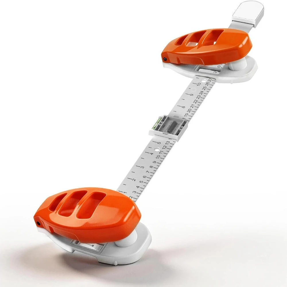 All in One Picture Hanging Tool, Accurate Frame Measuring & Leveling Tool, Precise Nail Positioning, Easy Wall Mounting