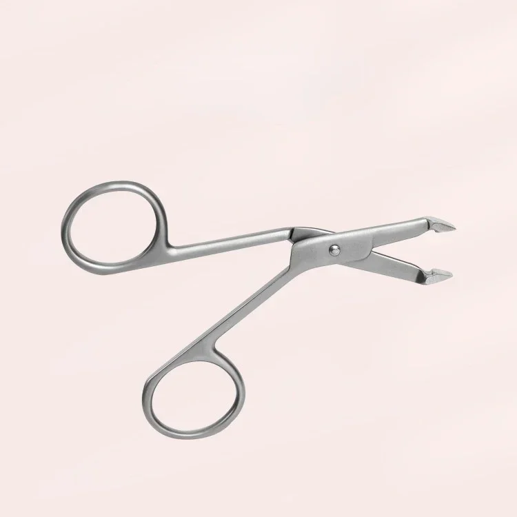 

Eyebrow Tweezers, Straight Flat Tip, Hair Plucker, Hairgripping, Scissors Shaped, for Eyebrows