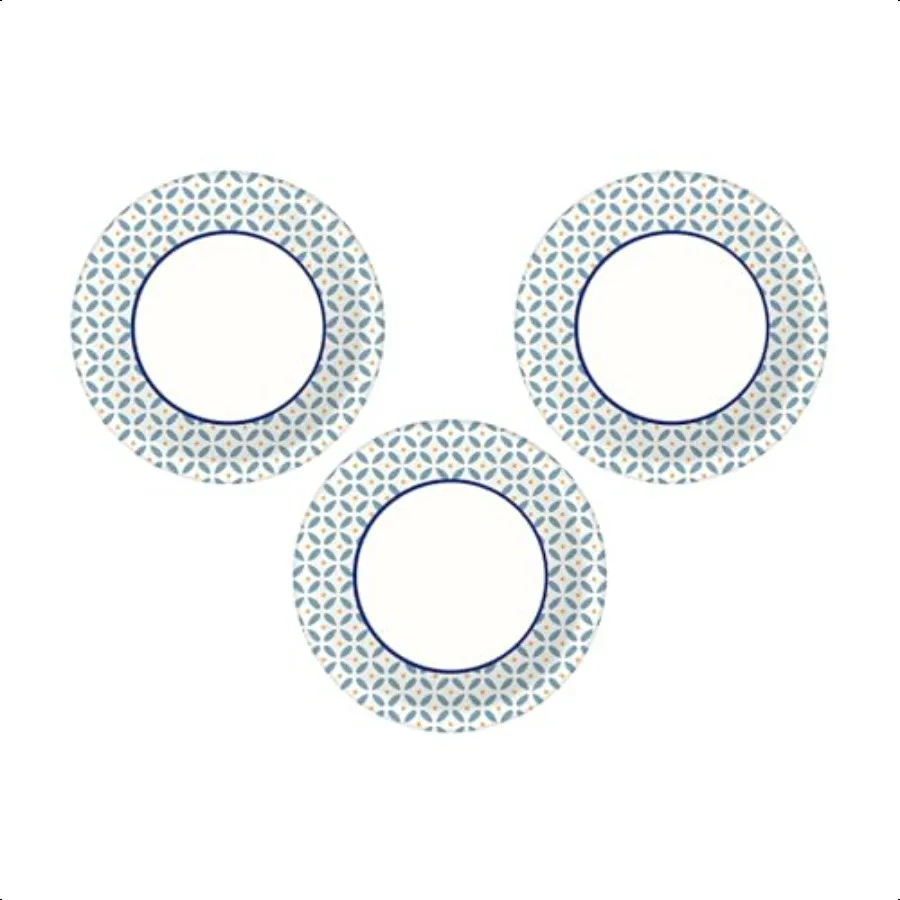 

Сверхмощные тарелки для закусок и краферной бумаги, маленькая тарелка 6, 7, 8, 44 карата (3 шт. в упаковке)