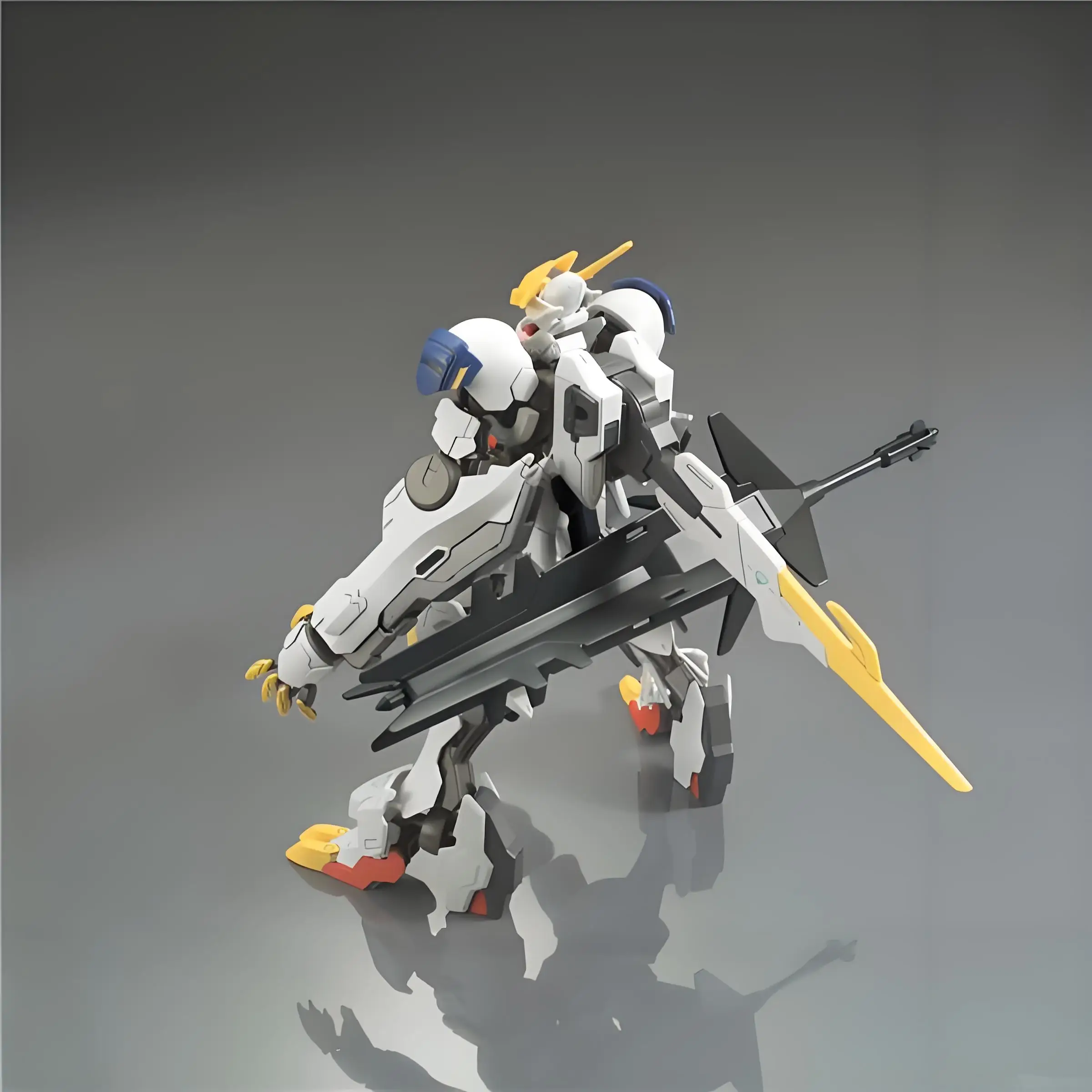 Bandai Original figura Gundam modelo Kit HG IBO 1/144 Gundam Barbatos Lupus Rex colección modelo figuras de acción juguetes para niños