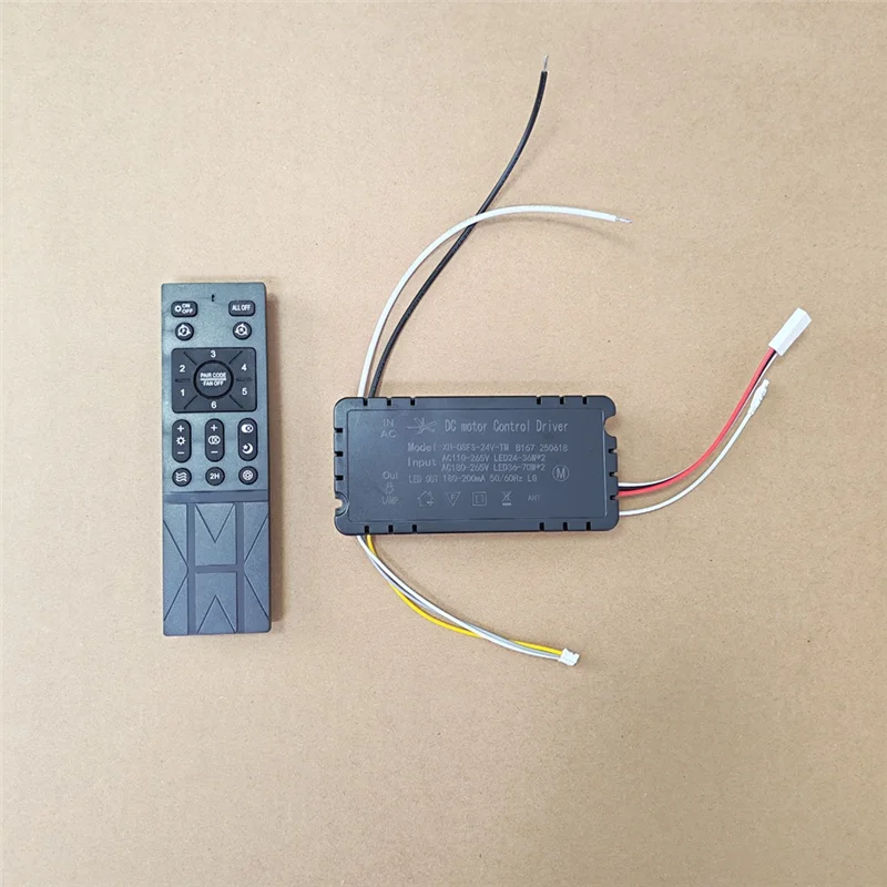 【HOT ITEMS】Setting AC Voltage Compatibility Variable Speed Control Fan Remote Home Automation 6-Speed Frequency Control