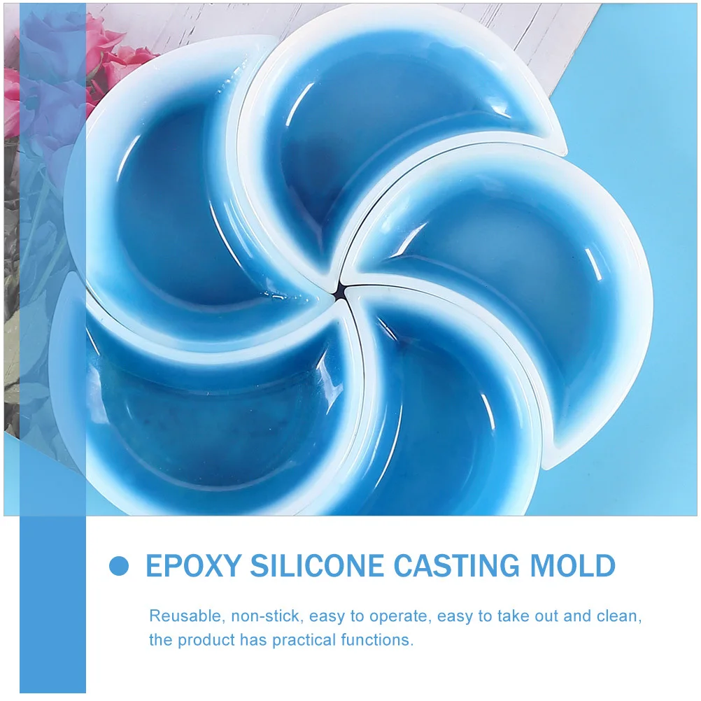 

Silicone Moon Shaped Tray Casting Mold DIY Epoxy Resin Handicrafts Flexible Reusable Gift Choice DIY Silicone Moon Tray Mold