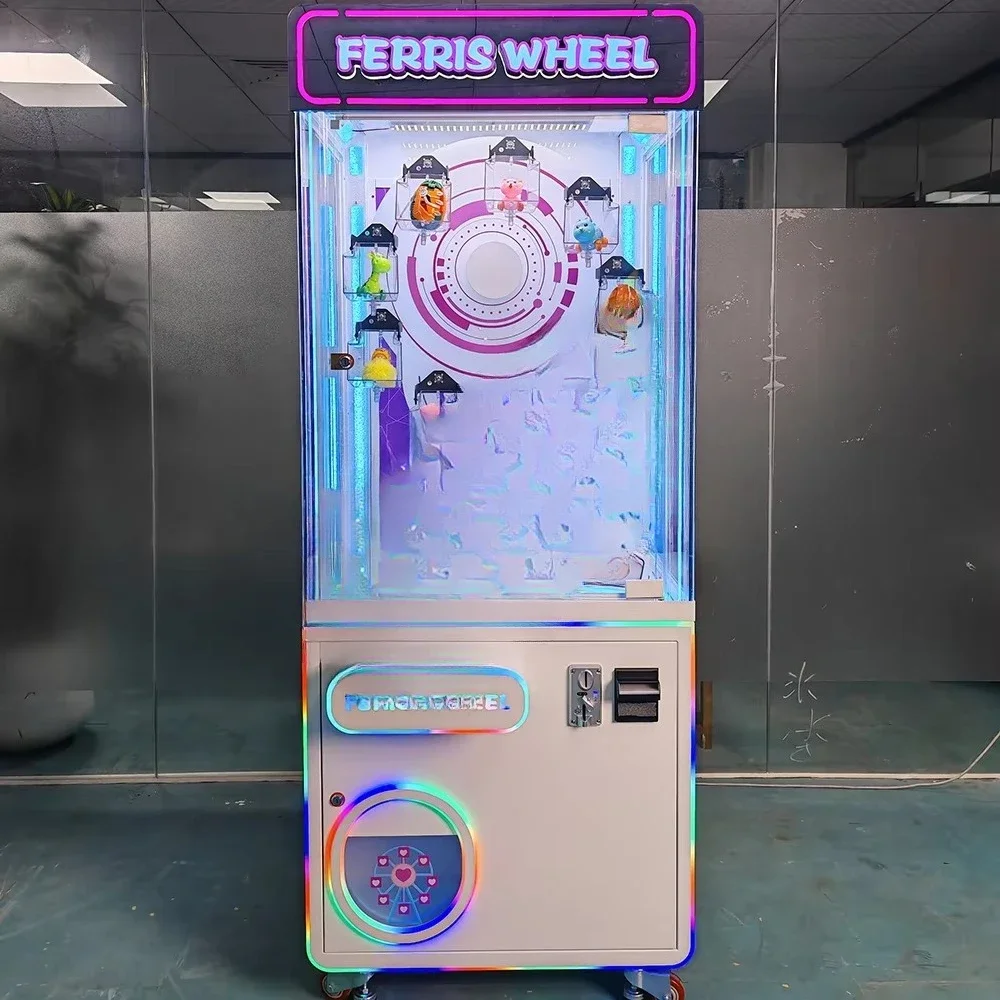 PHHigh Returns Cheap Kids Favorite Plastic Coins Arcade Metal Doll Machine