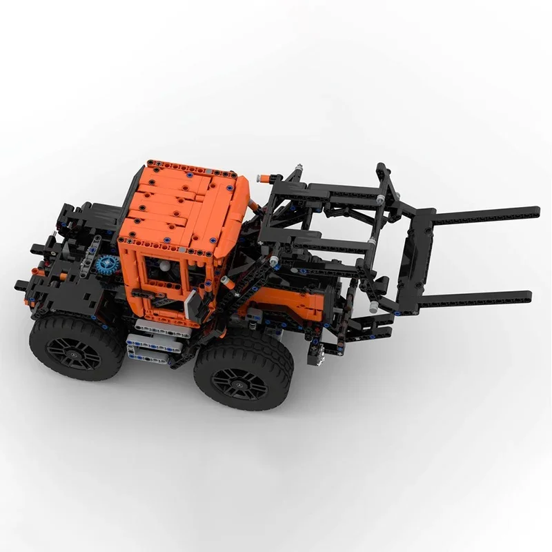 2154pcs MOC MB Trac 8 Bijlagen Technisch Modelbouw Kerstcadeaus blokken Architectuur creatief idee speelgoed Kinderen Verjaardag